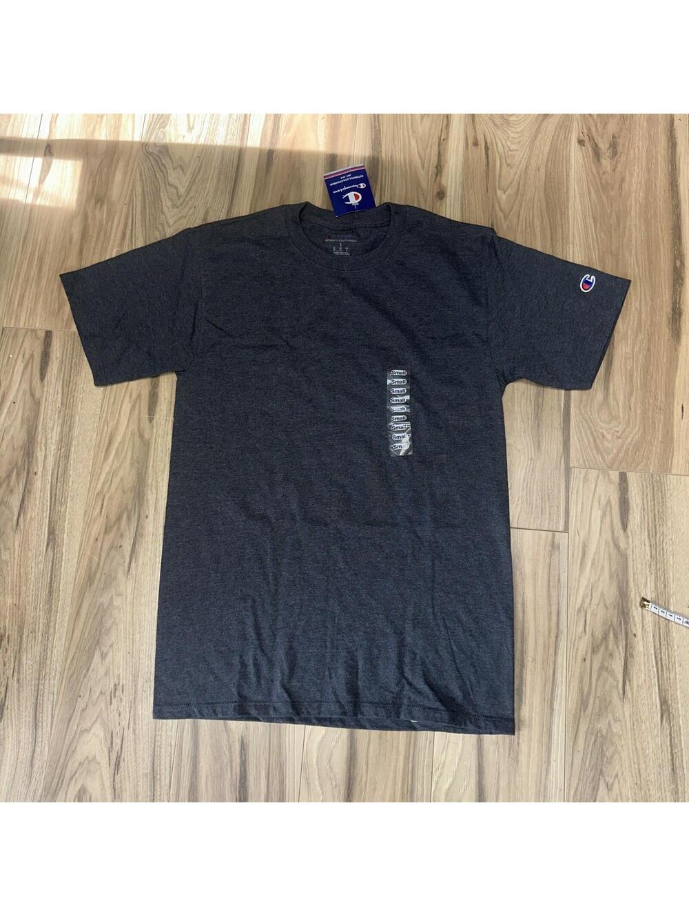 Champion Charcoal Gray Athleticwear T Shirt S Short Sleeve